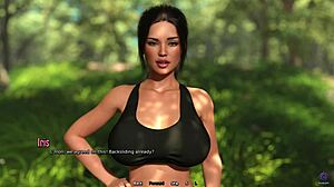 Crazy step sister caught swimming naked!