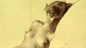 vintage erotic illustration from retro anime comic hentai