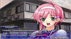 Watching apartment of love through a peeping hole