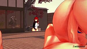 eris and roxy engage in intense threesome sex in mushoku tensei full movie fantasy