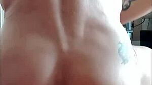 good anal fuck with my plug leads to big cumshot