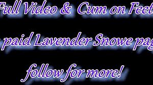 I Feel Intense Pleasure Giving My Step Brother A Footjob Until He Cums On My Cute Feet