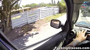 Fucking glasses becomes my new daily routine with teen ashden's pussy