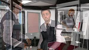 Qwert's office story in 3d animation