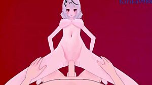 Sakamata Chloe And Takane Lui Intense Sex In Hololive Hentai