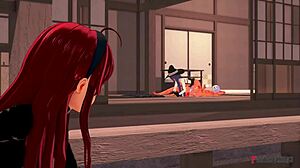 eris and roxy engage in intense threesome sex in mushoku tensei full movie fantasy