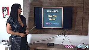 Naughty Teacher Shows How To Suck Pussy Dick And Ass 😈