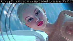 omg, futanari dominates busty chick in wild 3d porn!