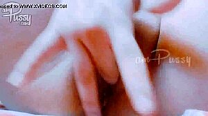 closeup of amateur pussy fingering.