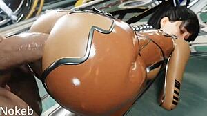 Eve Stellar Blade Compilation Featuring Intense Blowjobs