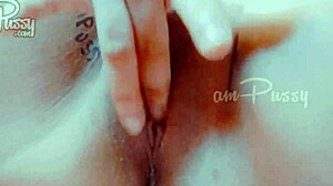 closeup of amateur pussy fingering.
