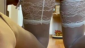 Blonde Girl's Intense Anal Masturbation Leads To Shocking Orgasm