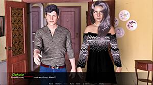 Femdom hentai queen dominates weak guy