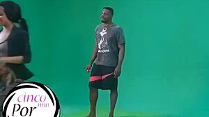 Amazing! John Coffee Reveals His Big Cock To Latina Milf Newcomer!