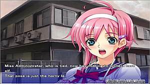 Watching apartment of love through a peeping hole