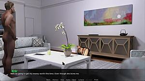 Femdom hentai queen dominates weak guy