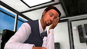 Qwert's office story in 3d animation