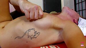 super naughty blonde lady dominated during deep throating