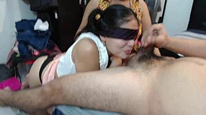 Teaching My Stepsister the Taste of Cock - My Husband Volunteered!