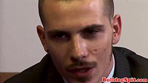 Young Punk Bounces Hard on Boss's Cock in Office