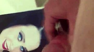 Cum tribute for friend