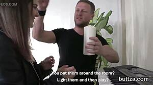 Glamorous Skinny Nympho Gets Her Yummy Pussy and Small Anus Poked Hard