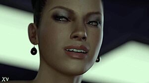 tremendo par de tetas gets handjob and femdom