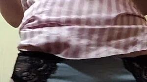 Elza Kom's Pussy In Panties Fetish