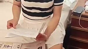 Watch my mother-in-law's reaction to talking about sex part 1