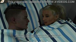 busty blonde college girl fucked while gay friend cockolds