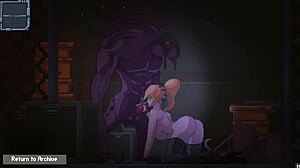 Blonde Sci-Fi Slut In Hentai Game Has Consensual Sex With Aliens Leading To Creampie