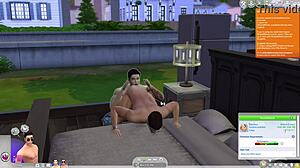 Gay Lover Kissing And Licking Passionately