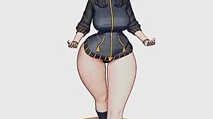 Rushzilla Animated In Intense Rule34 3D Cartoon Action