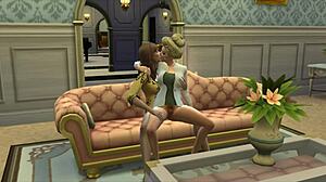 Judith Ward enjoys this sexy woman in anime hentai game