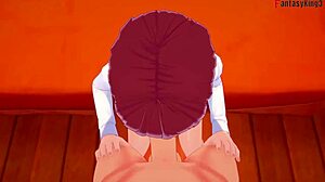 Makima Gives Intense Blowjob In Chainsaw Man POV Scene On Sheer Fantasyking3