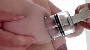 Amateur, are you sucking those nipples with suction cups?