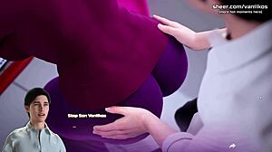 Ibu tiri tersekat digunakan anak tiri dalam permainan hentai tabu.