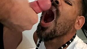 Greedy Blowjob on My Boss for Job Security