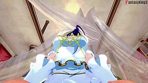 Albedo fucking me in POV Overlord