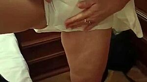 Watch my mother-in-law's reaction to talking about sex part 1