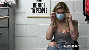 caught a slutty milf and banged her tight pussy hard