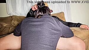 stepsister reveals hairy pussy quickly