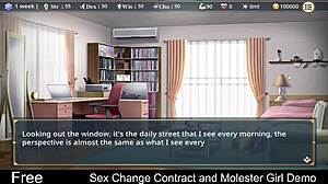 I signed a sex change contract for m girl