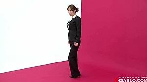 Amateur Nude Photoshoot With Maki Momoi In Lingerie