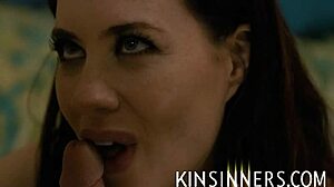 Stepmom Tells Junior He's A Natural At Kinky Roleplay