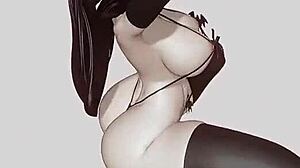 Rushzilla Animated In Intense Rule34 3D Cartoon Action