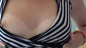 my sweet blonde girl knows how to please her step dad.