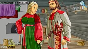 Greedy wife craves a huge monster cock for her insatiable desires!