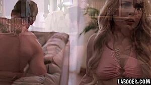 Skyler Storm and Nathan Bronson bang doggystyle while Haley Spades watches