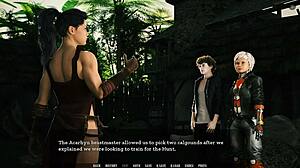 hot teen pussy surprises with wetness in game